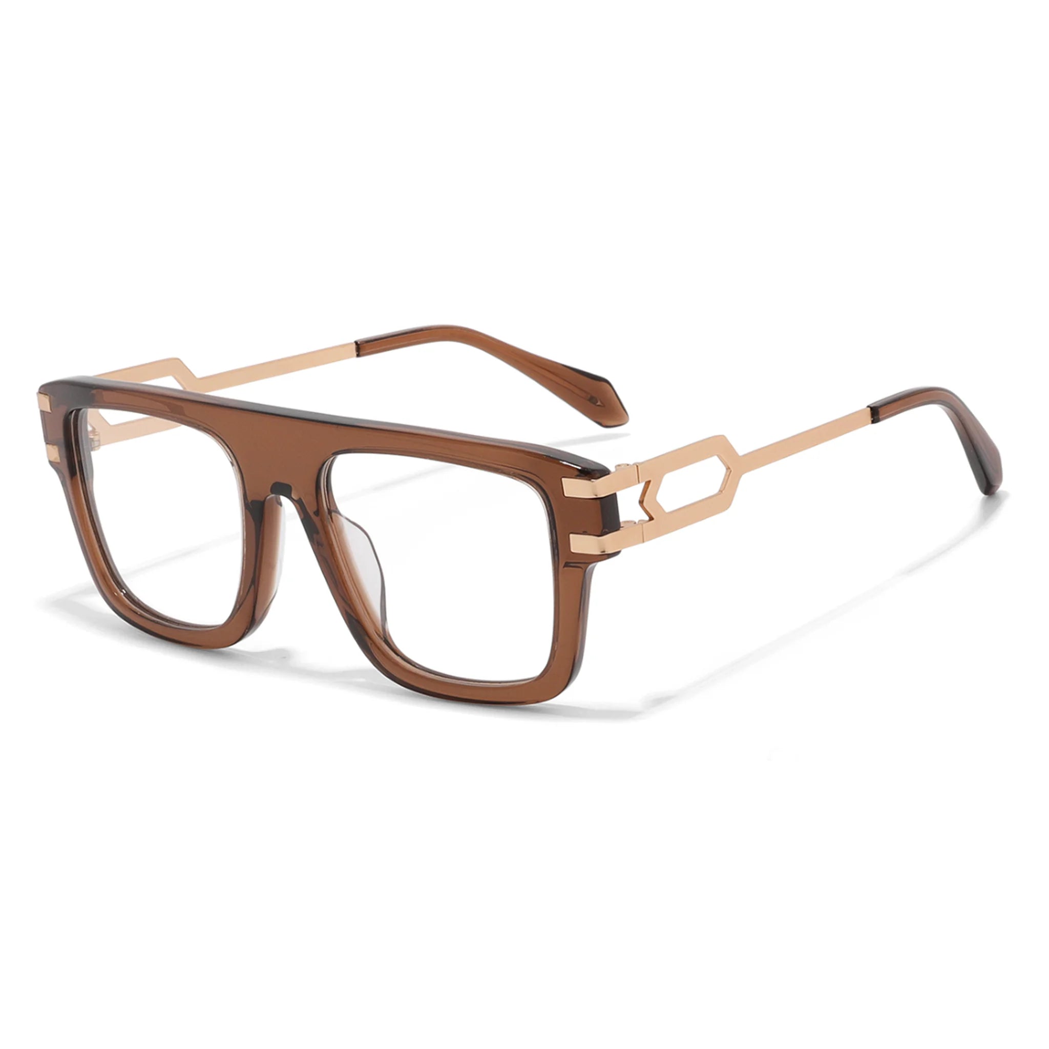 Square Acetate & Metal Optical Frames JT-GL6674 - Joyiris Eyewear