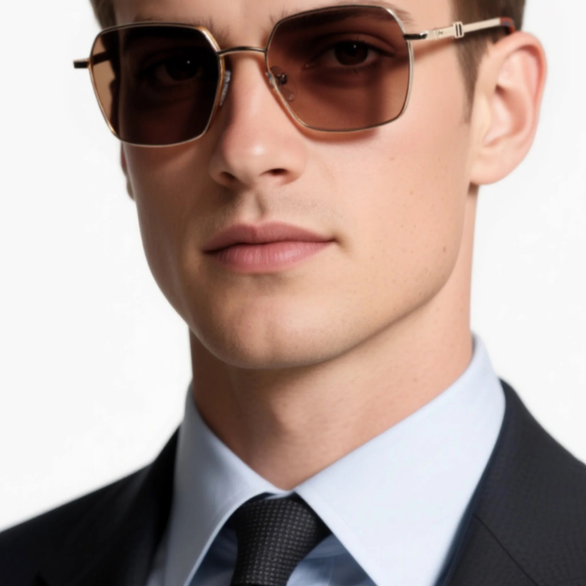 Geometric Metal Sunglasses JT-GL8623 - Joyiris Eyewear