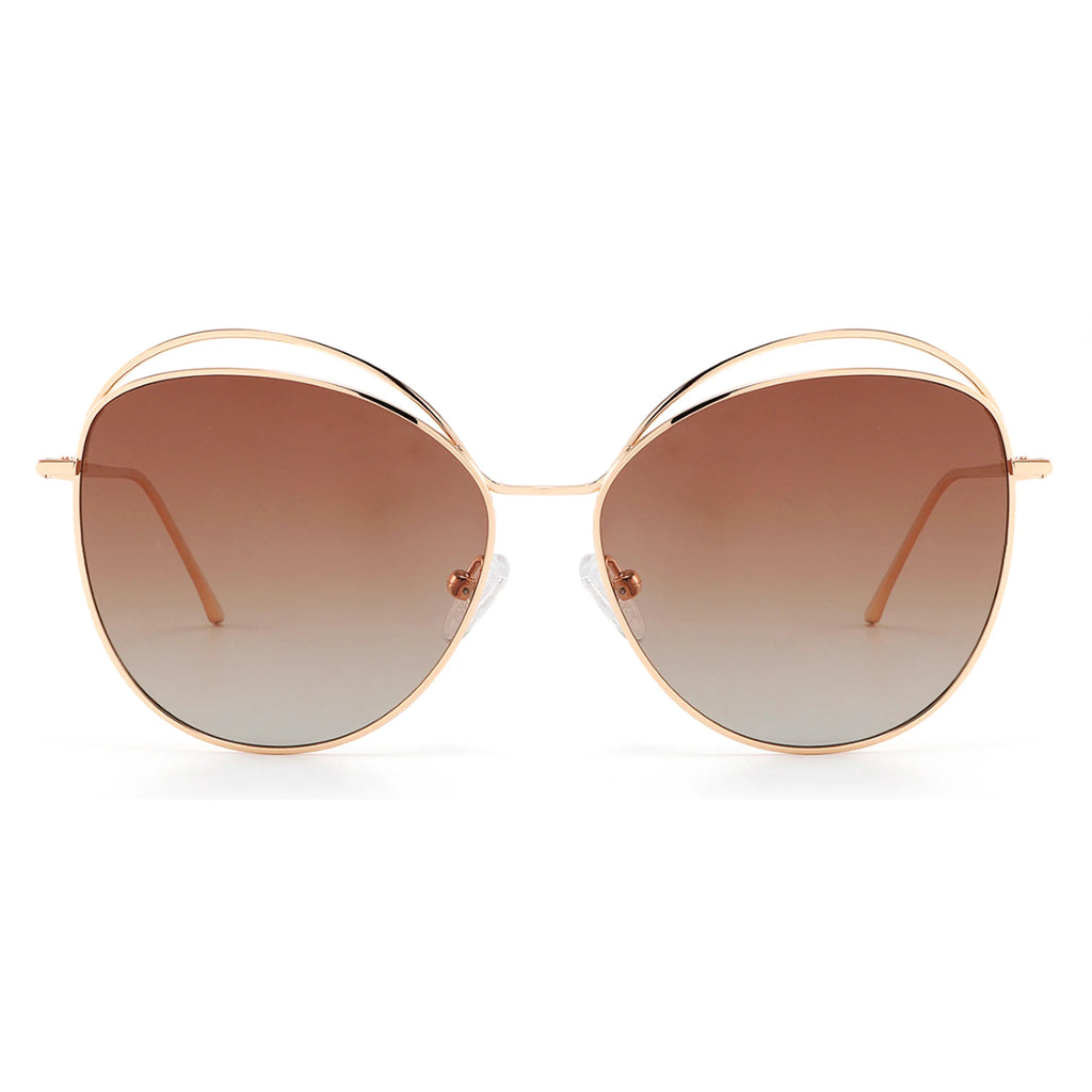 Cat-Eye Metal Sunglasses JT-GLT8619 - Joyiris Eyewear