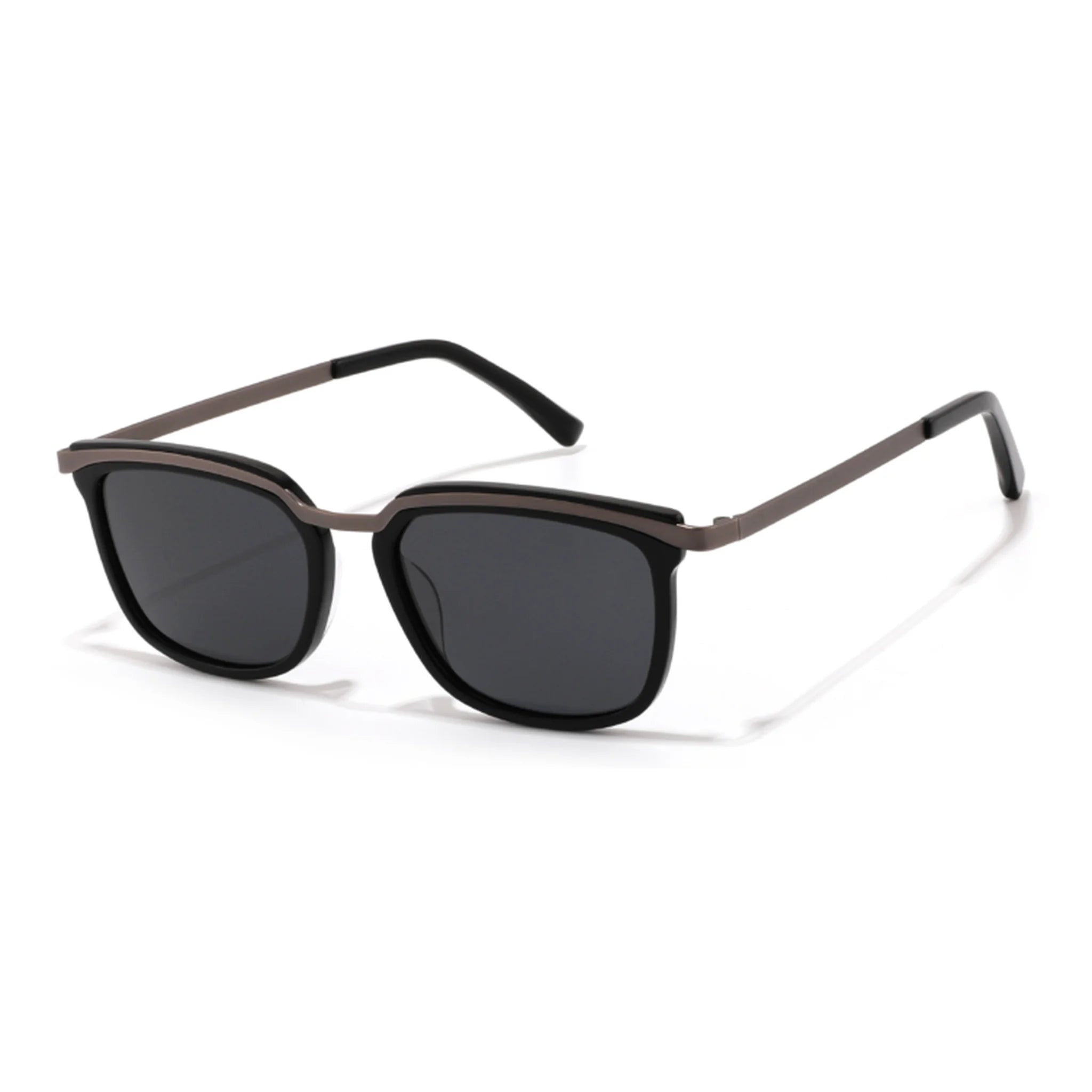 Square Acetate & Metal Sunglasses JT-GLT8628 - Joyiris Eyewear