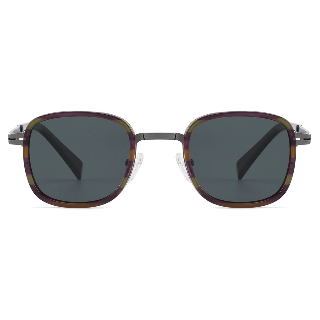 Square Acetate & Metal Sunglasses JT-GLT8838 - Joyiris Eyewear