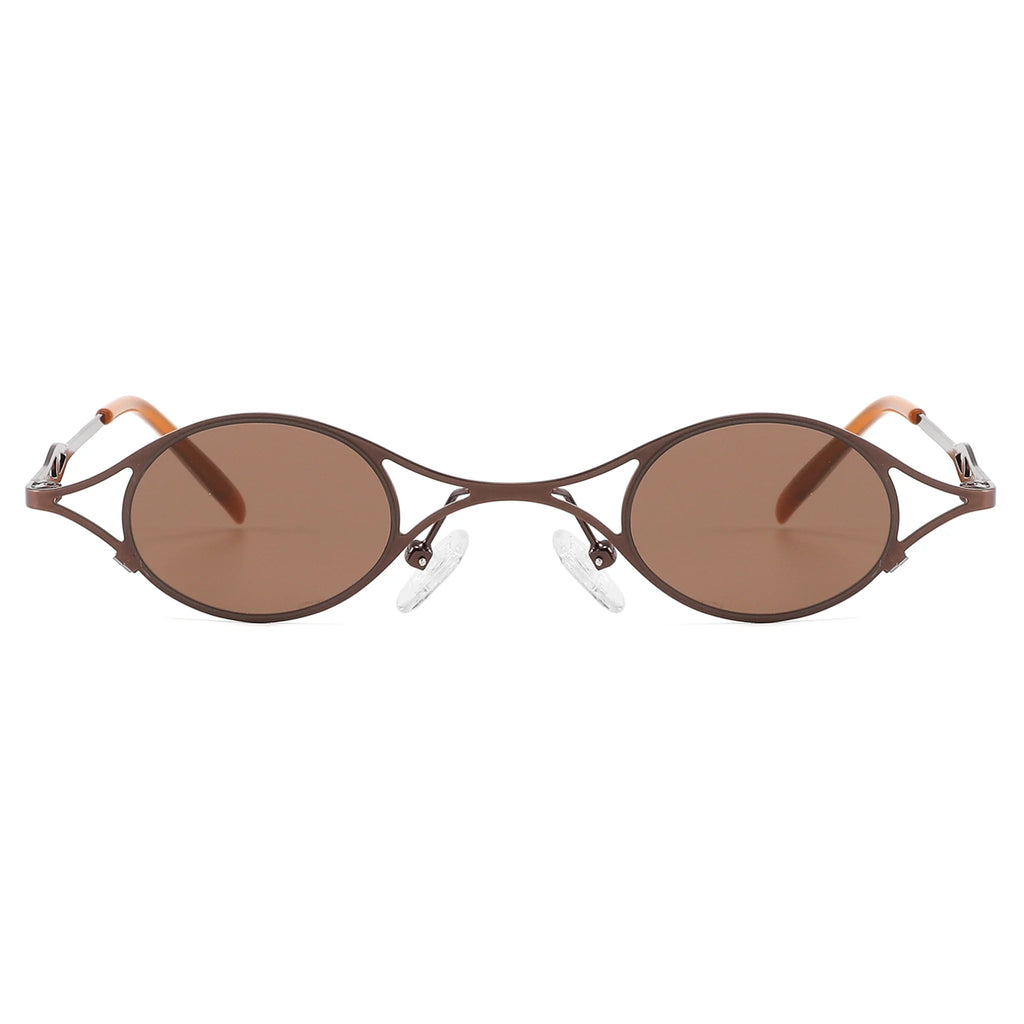 Oval Metal Sunglasses JT-GLT8943 - Joyiris Eyewear