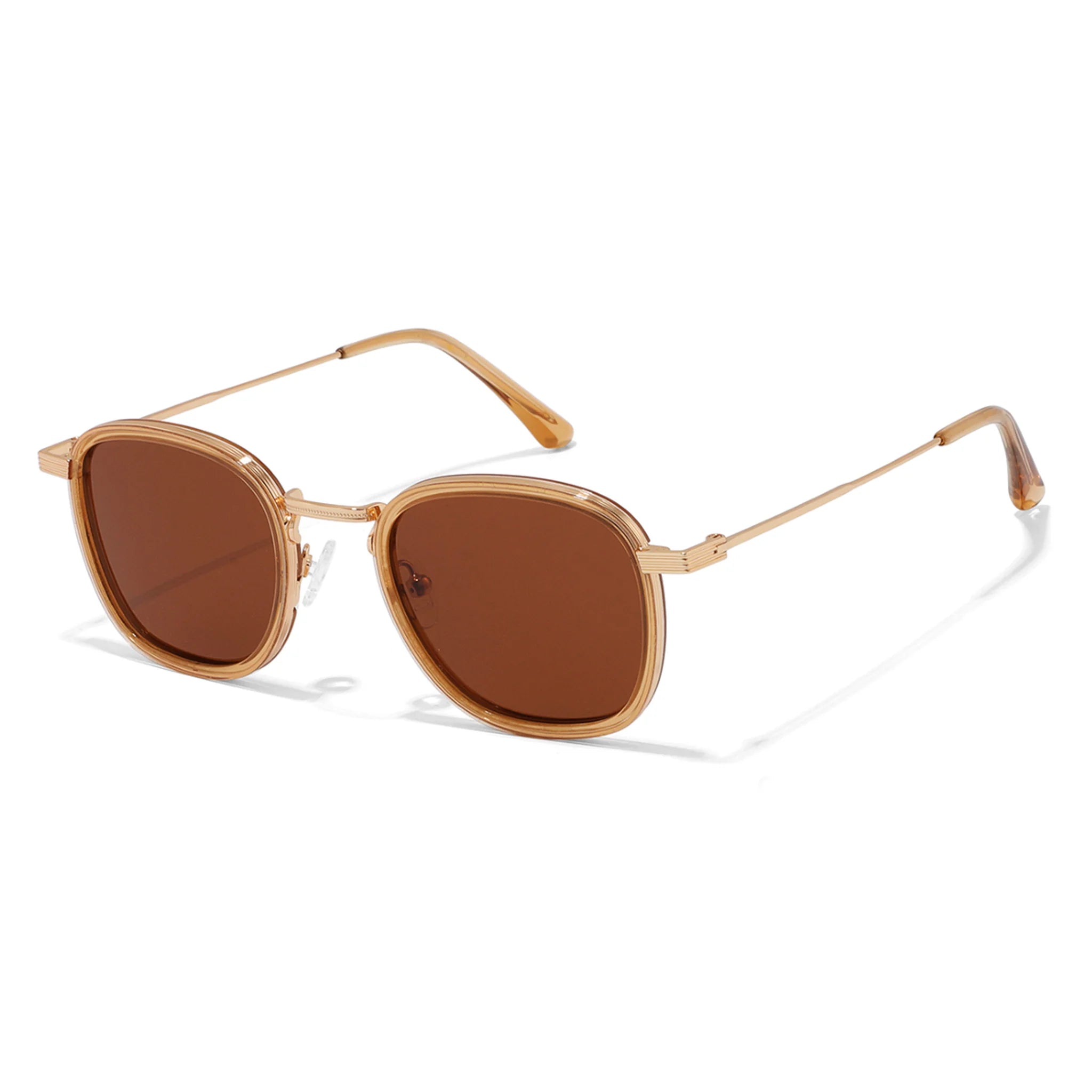 Oval Acetate & Metal Sunglasses JT-GLT8989 - Joyiris Eyewear