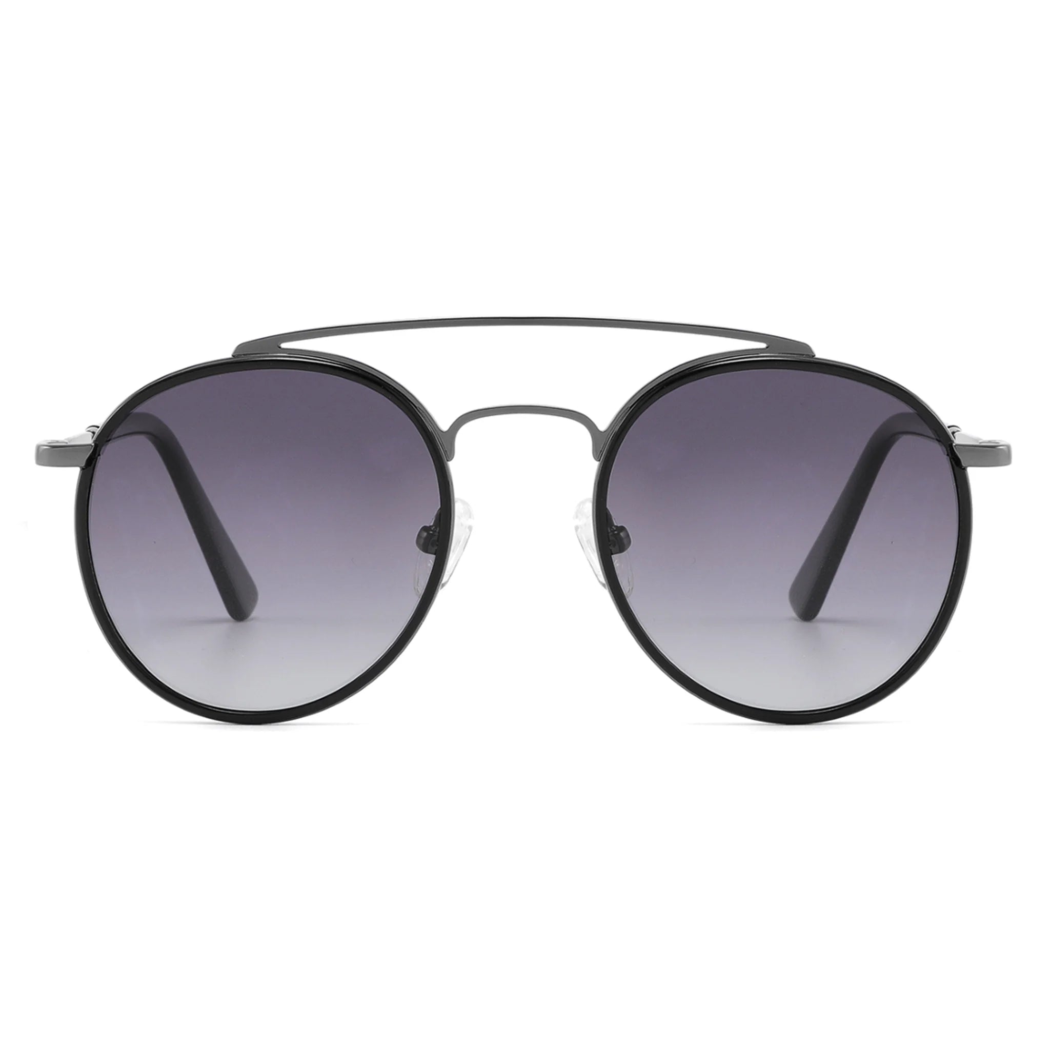 Round Acetate & Metal Sunglasses JT-GLT9050 - Joyiris Eyewear