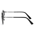 Round Acetate & Metal Sunglasses JT-GLT9050 - Joyiris Eyewear