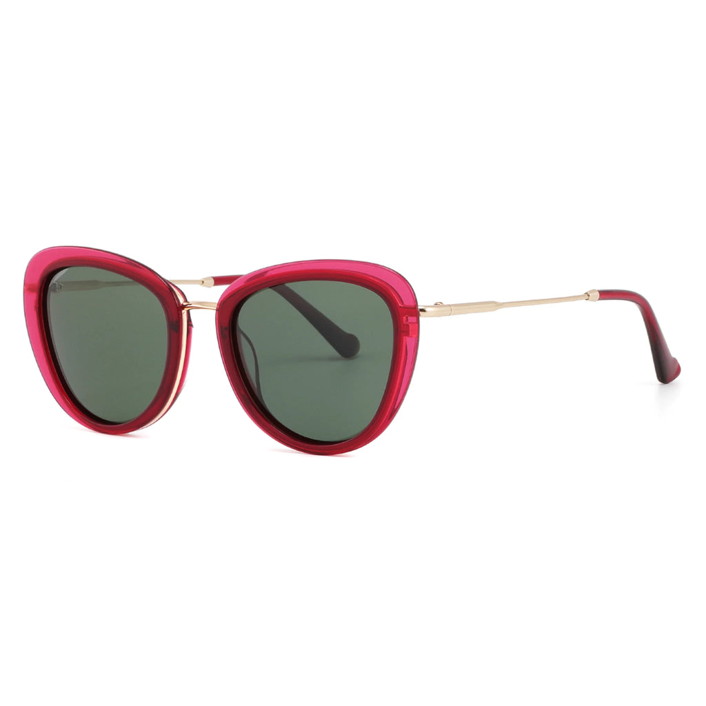 Cat-Eye Acetate & Metal Sunglasses JT-GLT9089 - Joyiris Eyewear
