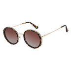 Round Acetate & Metal Sunglasses JT-GLT9090 - Joyiris Eyewear