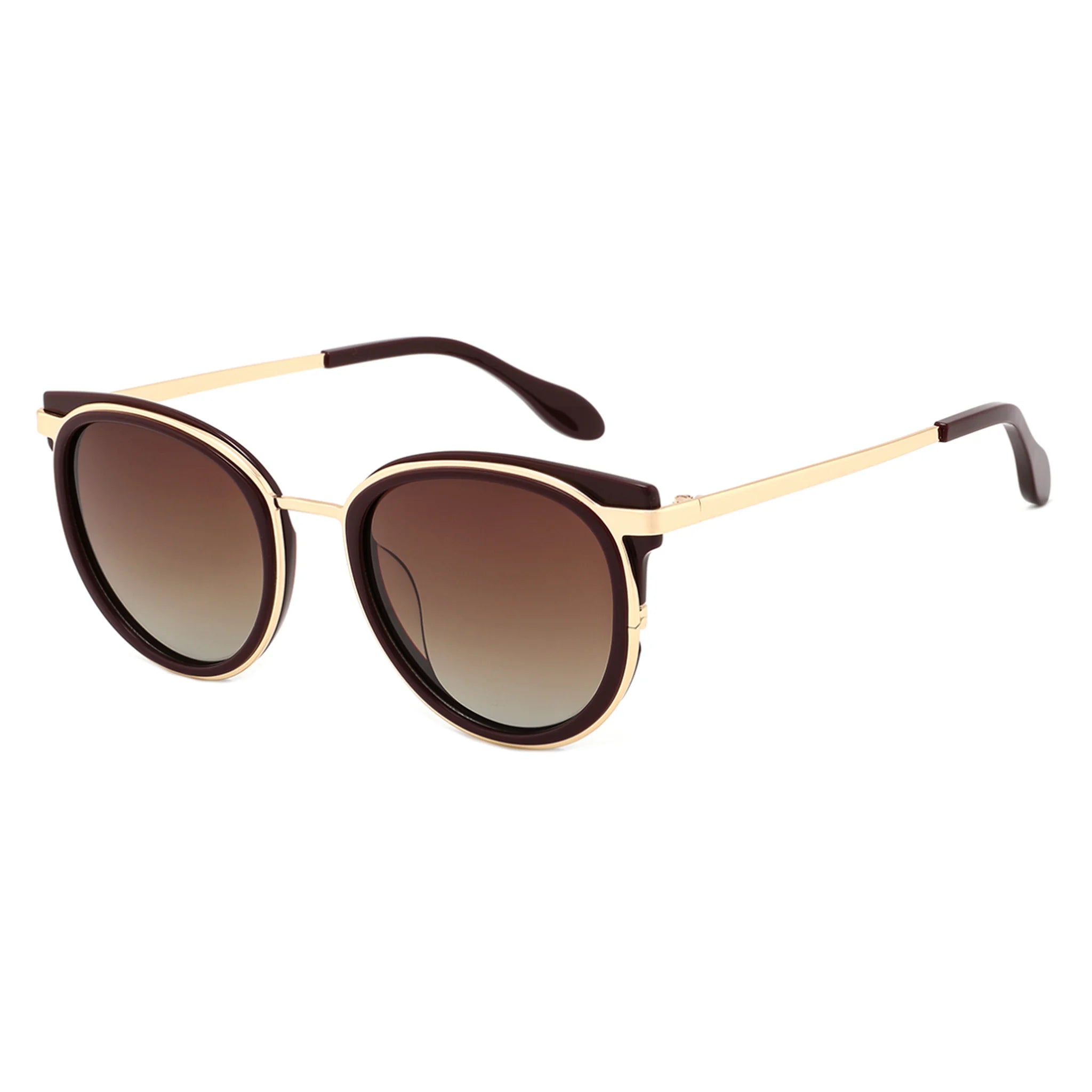 Cat-Eye Acetate & Metal Sunglasses JT-GLT9095 - Joyiris Eyewear