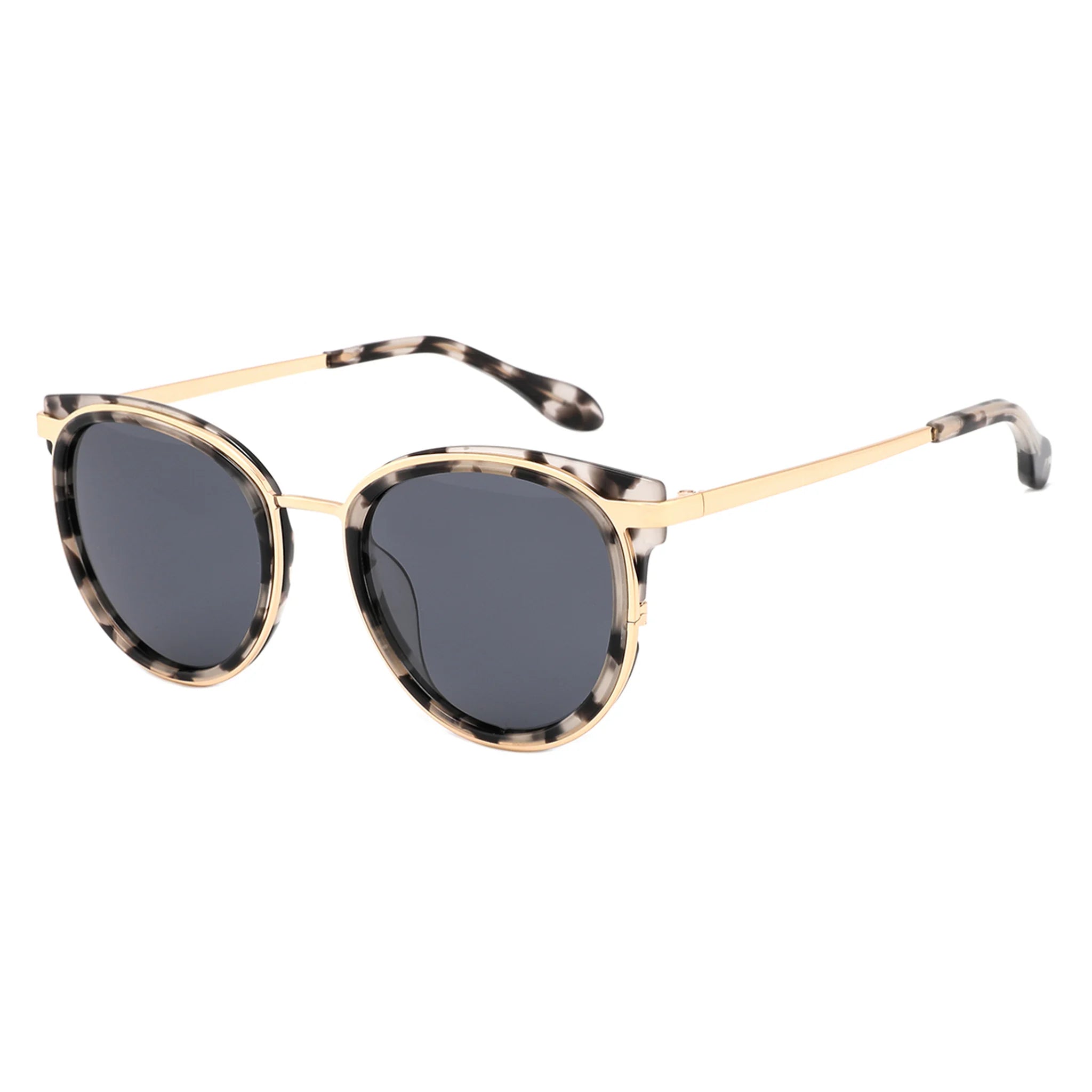 Cat-Eye Acetate & Metal Sunglasses JT-GLT9095 - Joyiris Eyewear
