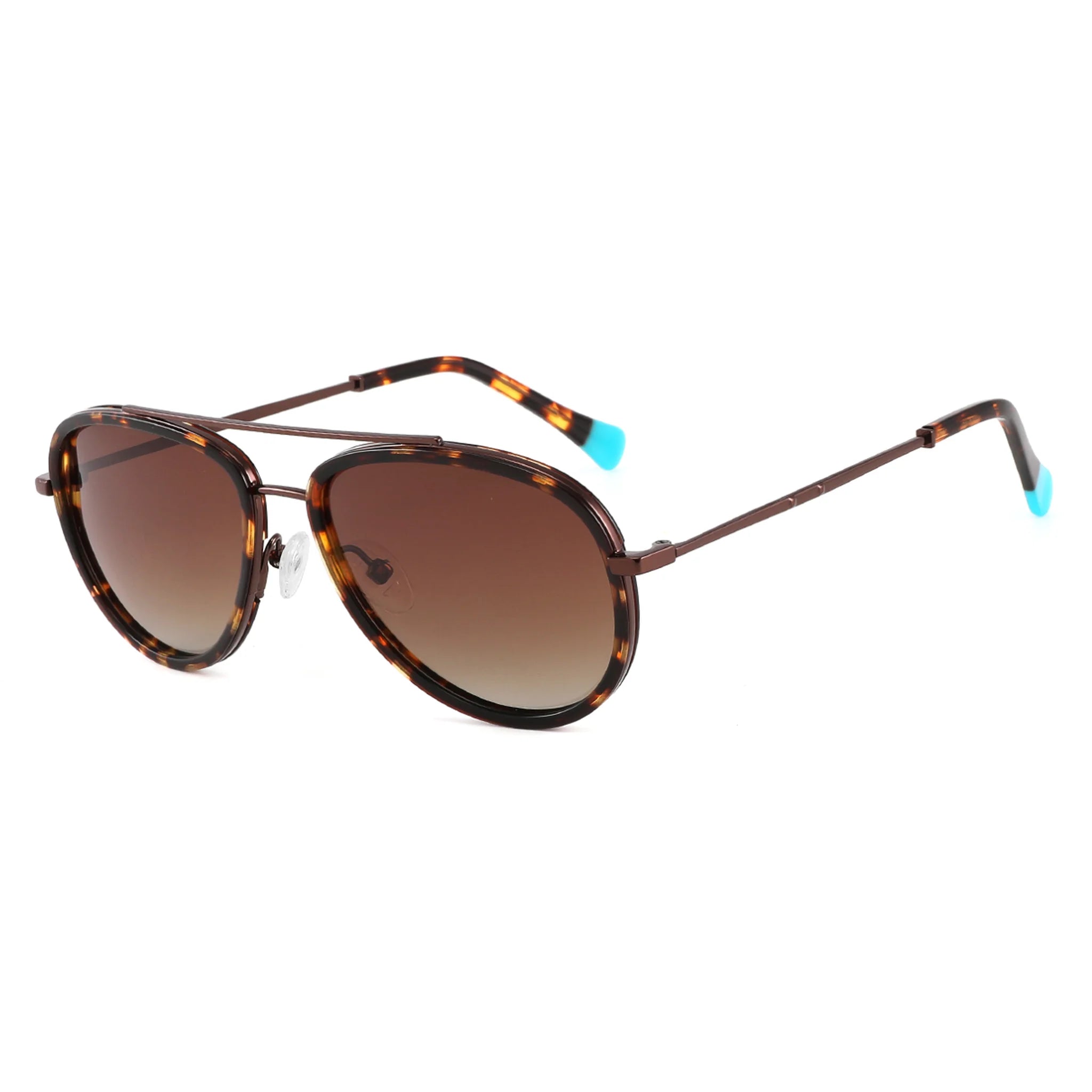 Oval Acetate & Metal Sunglasses JT-GLT9097 - Joyiris Eyewear