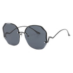 Geometric Metal Sunglasses JT-GLT9111 - Joyiris Eyewear