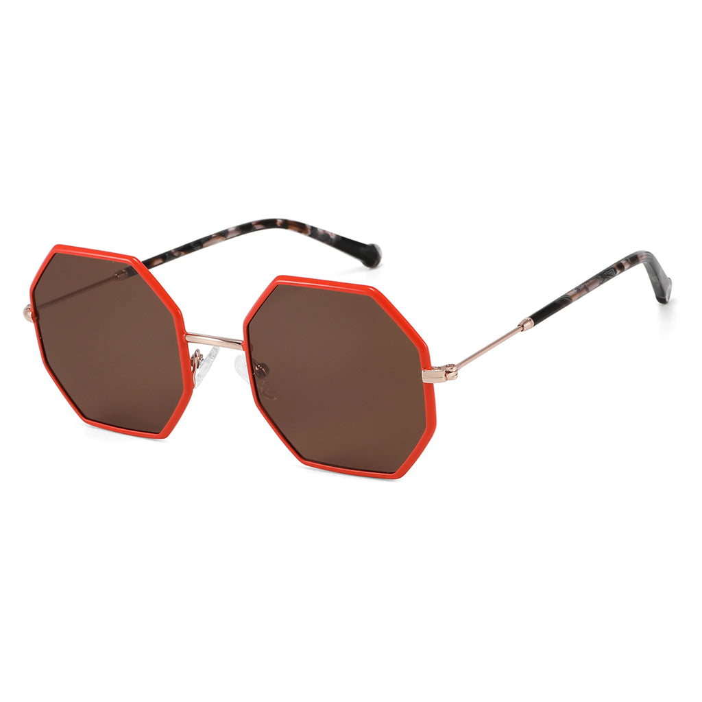 Geometric Metal Sunglasses JT-GLT9143 - Joyiris Eyewear