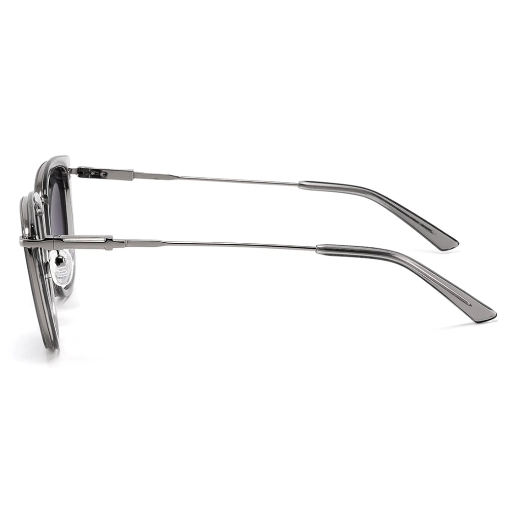 Oval Acetate & Metal Sunglasses JT-GLT9237 - Joyiris Eyewear