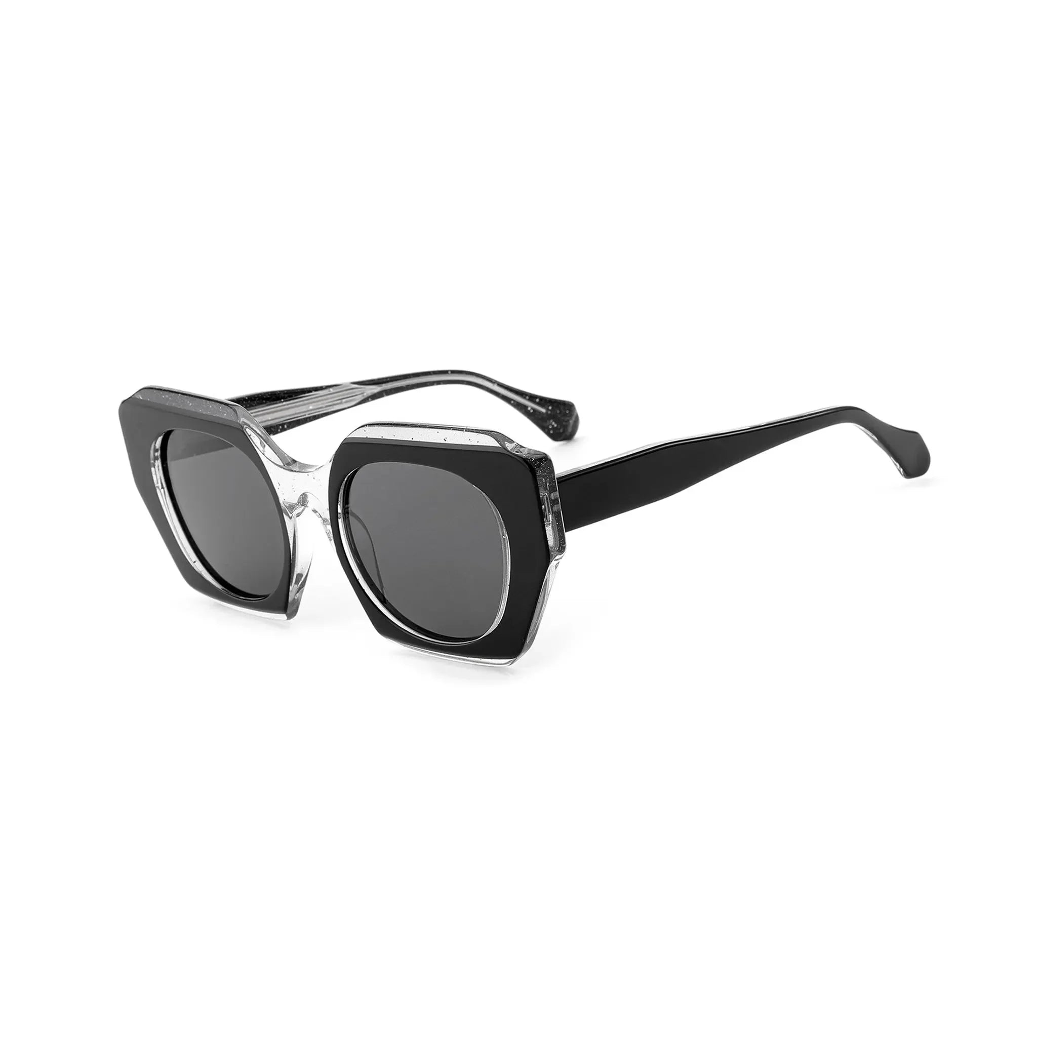 Lunettes de soleil rondes en acétate JY-J853T06 | Vente en gros et marque privée