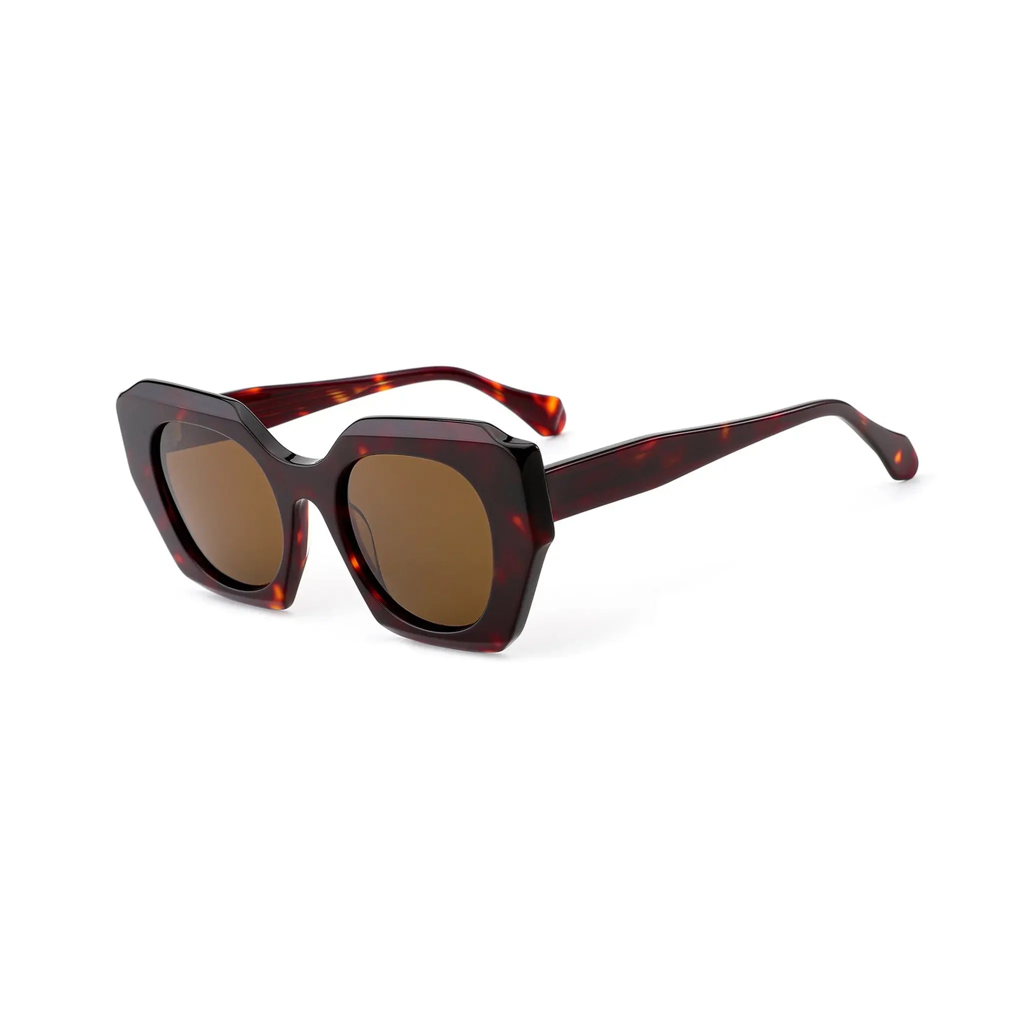 Lunettes de soleil rondes en acétate JY-J853T06 | Vente en gros et marque privée