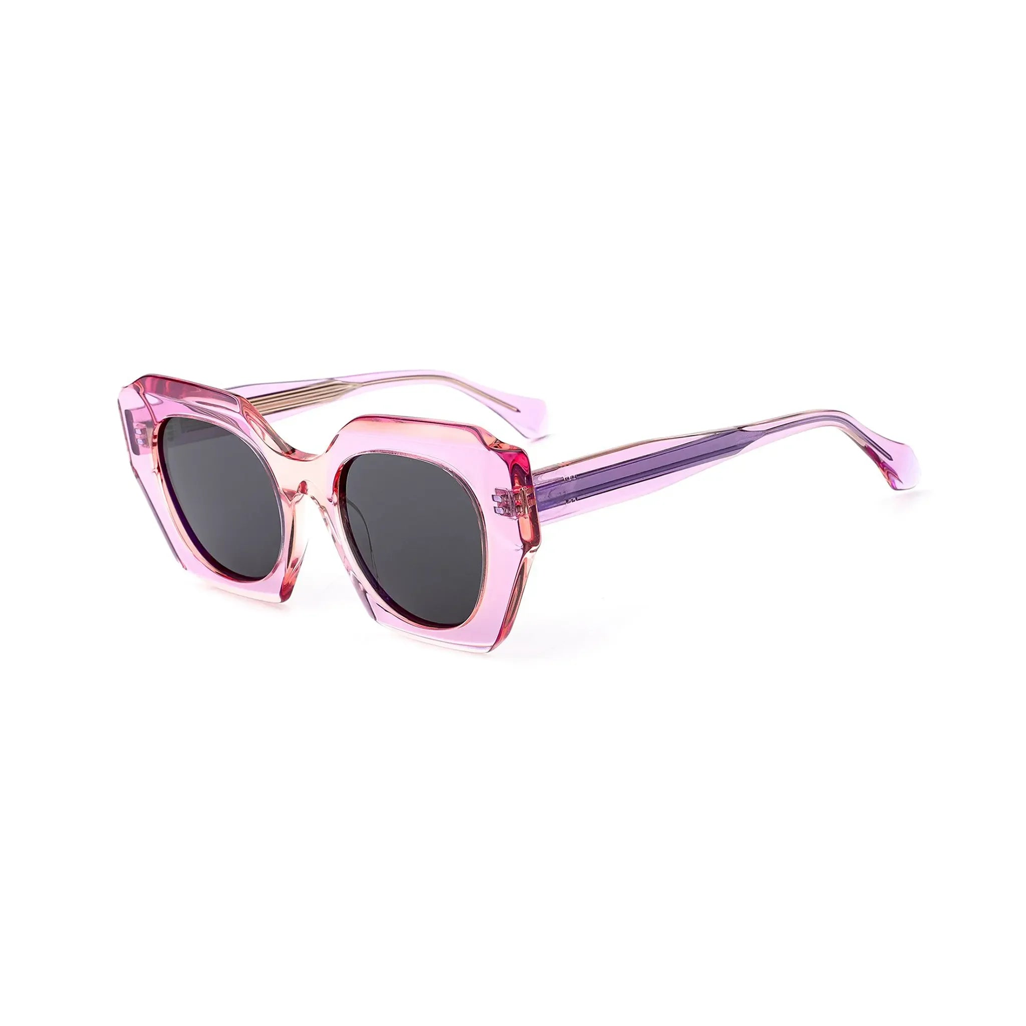 Lunettes de soleil rondes en acétate JY-J853T06 | Vente en gros et marque privée
